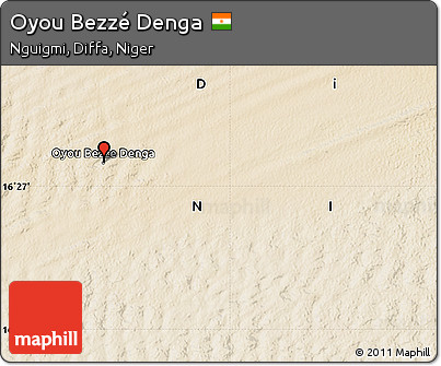 Satellite Map of Oyou Bezzé Denga
