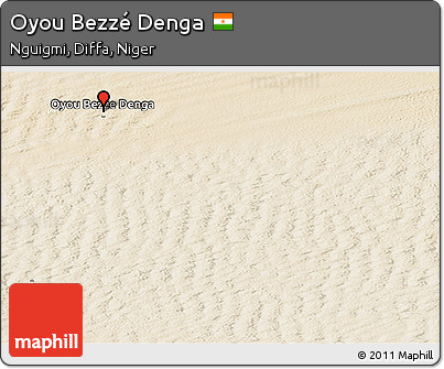 Satellite Panoramic Map of Oyou Bezzé Denga