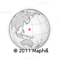 Outline Map of the Area around 16° 19' 2" N, 141° 10' 30" E, rectangular outline