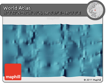 Satellite 3D Map of the Area around 16° 19' 2" N, 144° 34' 29" E