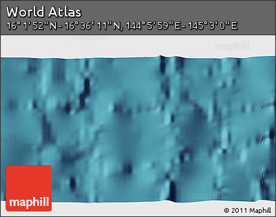 Satellite 3D Map of the Area around 16° 19' 2" N, 144° 34' 29" E