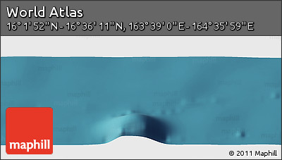 Satellite Panoramic Map of the Area around 16° 19' 2" N, 164° 7' 30" E