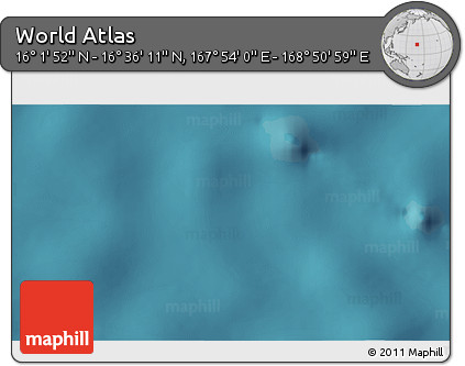Satellite 3D Map of the Area around 16° 19' 2" N, 168° 22' 30" E