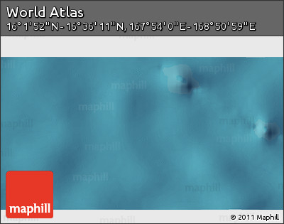Satellite 3D Map of the Area around 16° 19' 2" N, 168° 22' 30" E