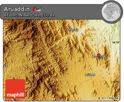 Physical Map of Aruaddin