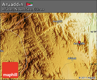 Physical Map of Aruaddin