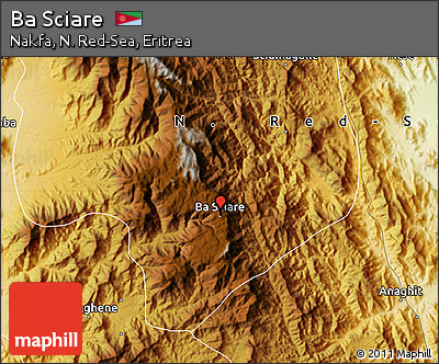 Physical Map of Ba Sciare