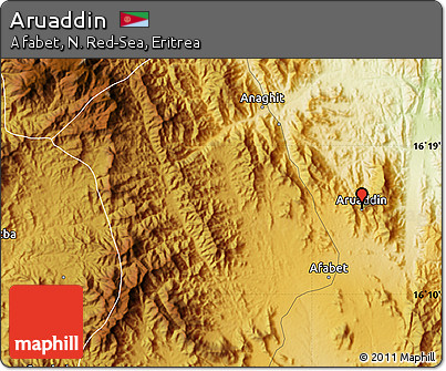 Physical Map of Aruaddin