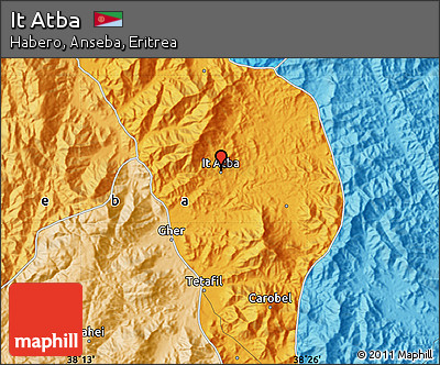 Political Map of It Atba
