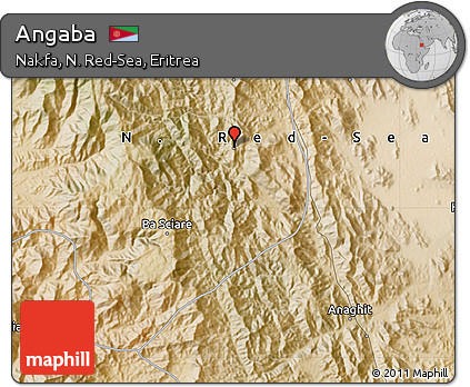 Satellite Map of Angaba