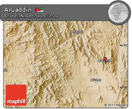 Satellite Map of Aruaddin