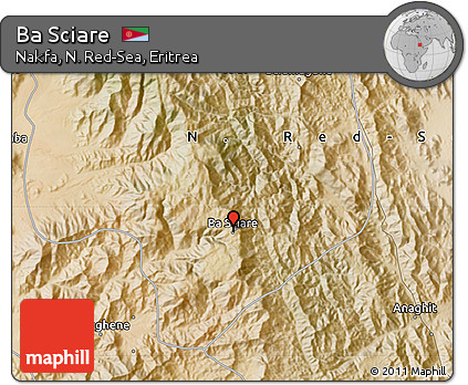 Satellite Map of Ba Sciare