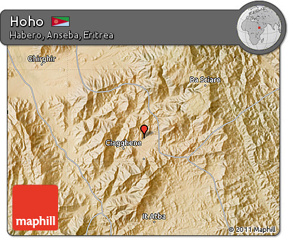 Satellite Map of Hoho