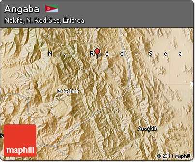 Satellite Map of Angaba