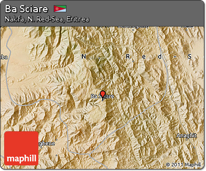 Satellite Map of Ba Sciare