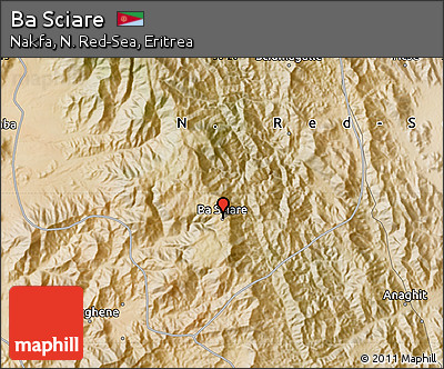 Satellite Map of Ba Sciare