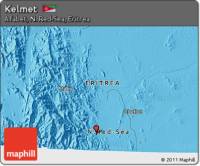 Political 3D Map of Kelmet