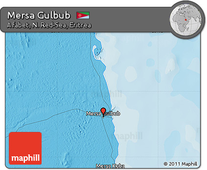 Political Map of Mersa Gulbub