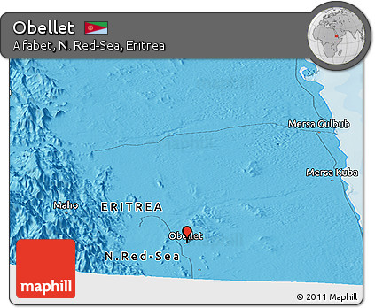Political Panoramic Map of Obellet