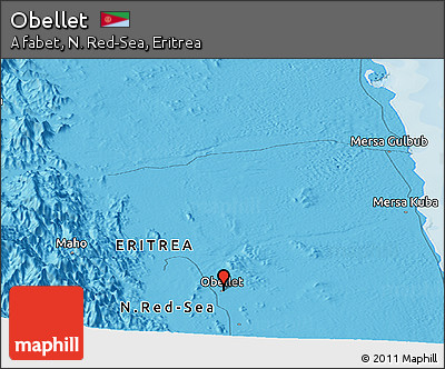 Political Panoramic Map of Obellet