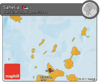 Political Map of Sahelia