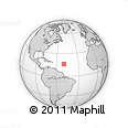 Outline Map of the Area around 16° 19' 2" N, 50° 4' 30" W, rectangular outline