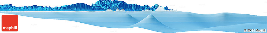 Political Horizon Map of the Area around 16° 19' 2" N, 52° 46' 29" E