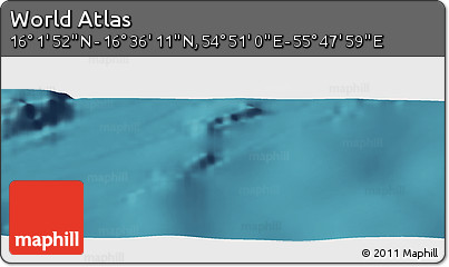 Satellite Panoramic Map of the Area around 16° 19' 2" N, 55° 19' 30" E