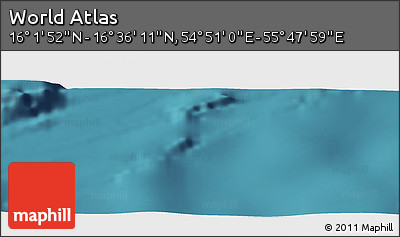 Satellite Panoramic Map of the Area around 16° 19' 2" N, 55° 19' 30" E