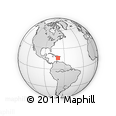 Outline Map of the Area around 16° 19' 2" N, 69° 37' 30" W, rectangular outline