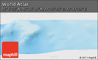 Physical Panoramic Map of the Area around 16° 19' 2" N, 72° 19' 29" E