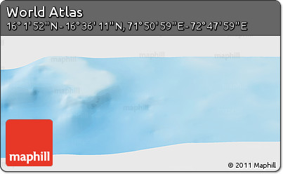 Physical Panoramic Map of the Area around 16° 19' 2" N, 72° 19' 29" E