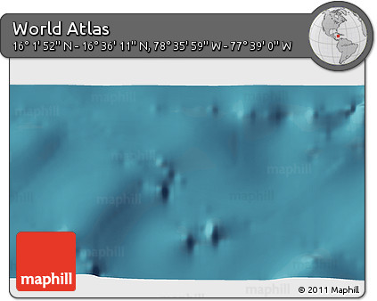 Satellite 3D Map of the Area around 16° 19' 2" N, 78° 7' 30" W