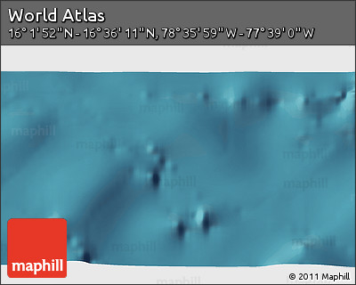 Satellite 3D Map of the Area around 16° 19' 2" N, 78° 7' 30" W