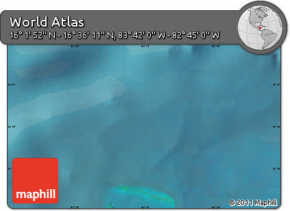 Satellite Map of the Area around 16° 19' 2" N, 83° 13' 29" W