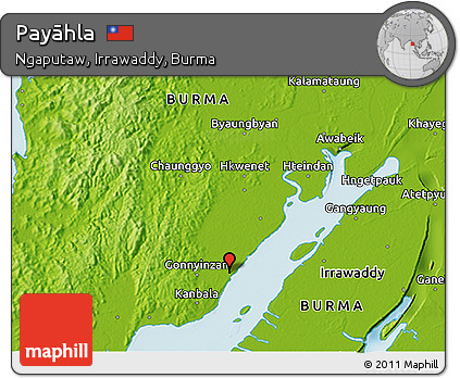 Physical 3D Map of Payāhla