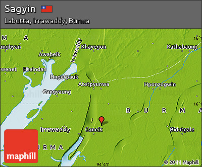 Physical Map of Sagyin