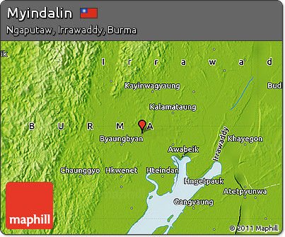 Physical Map of Myindalin