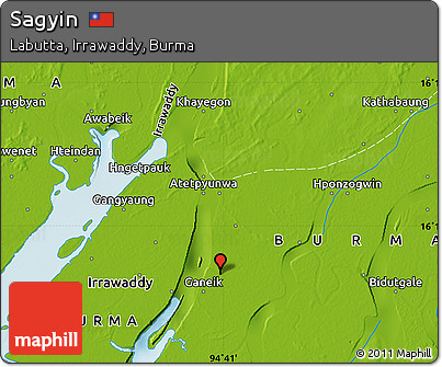 Physical Map of Sagyin