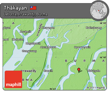 Political Map of Thākayan
