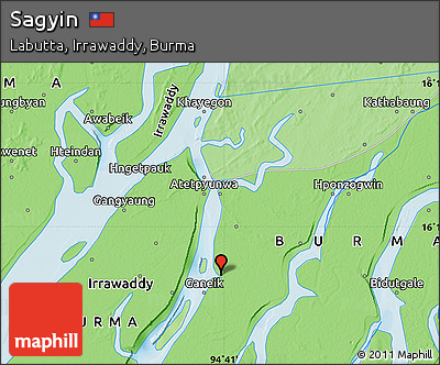 Political Map of Sagyin