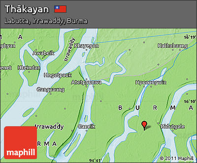 Political Map of Thākayan