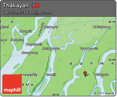 Political Map of Thākayan
