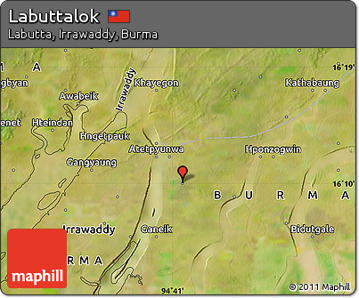 Satellite Map of Labuttalok
