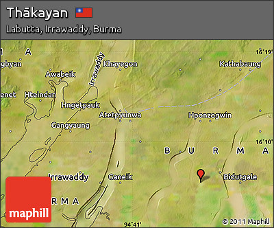 Satellite Map of Thākayan