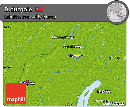 Physical Map of Bidutgale
