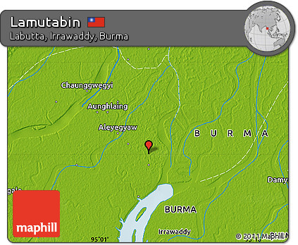 Physical Map of Lamutabin
