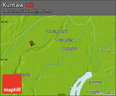 Physical Map of Kuntaw