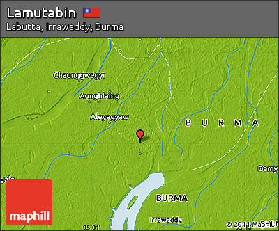 Physical Map of Lamutabin