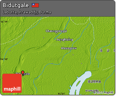 Physical Map of Bidutgale